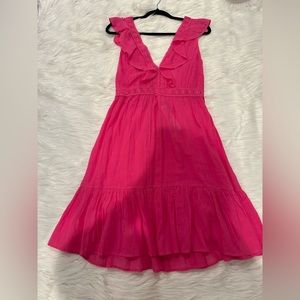 Cotton summer beachwear dress